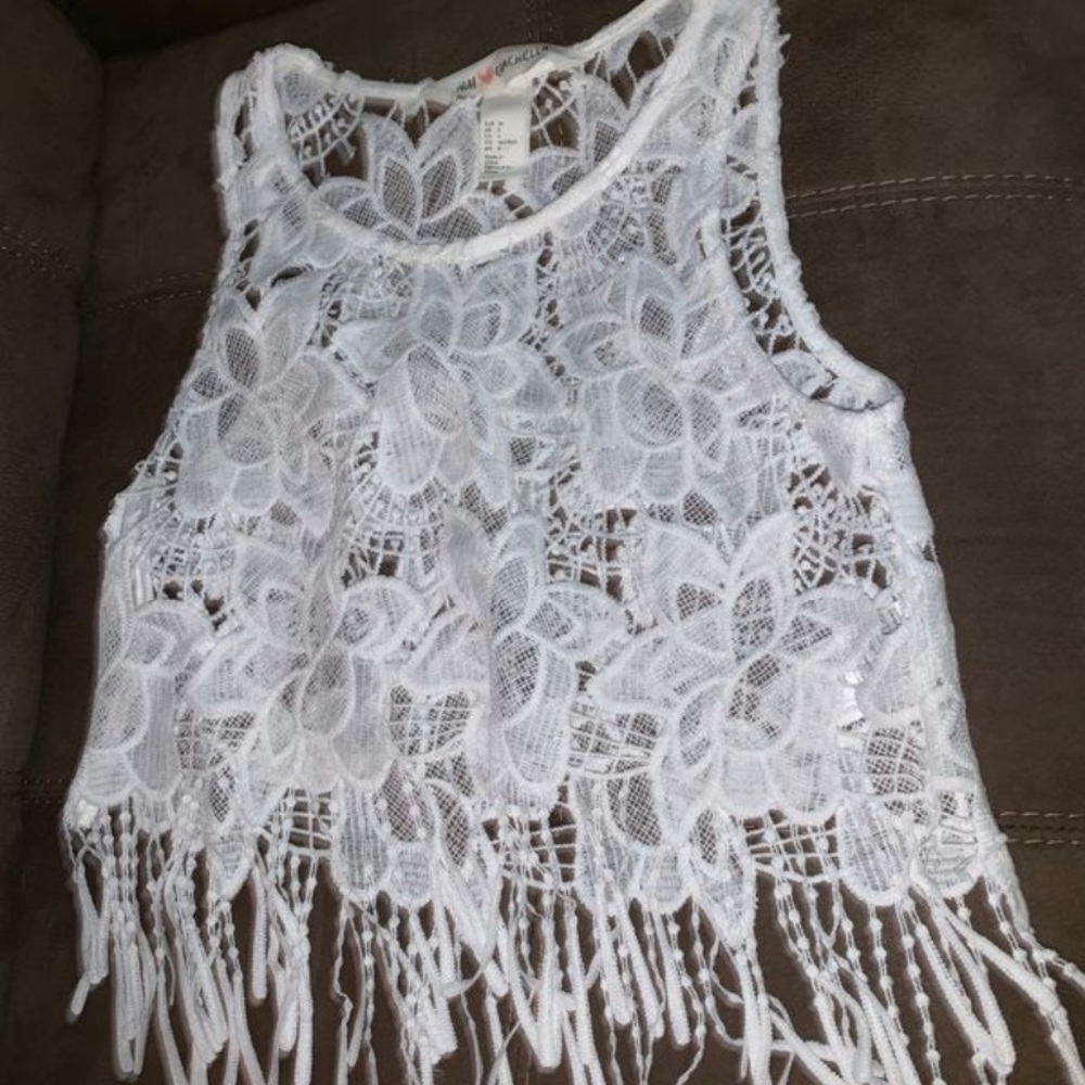 H&M Coachella crop top